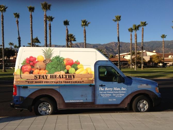 produce truck auto wrap cool truck wrap paint job car wraping produce delivery van